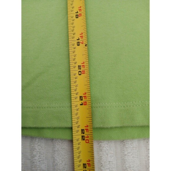 Abercrombie‎ Polo Shirt Girls XL Green Short Sleeve Moose Logo Preppy Youth - Picture 10 of 14